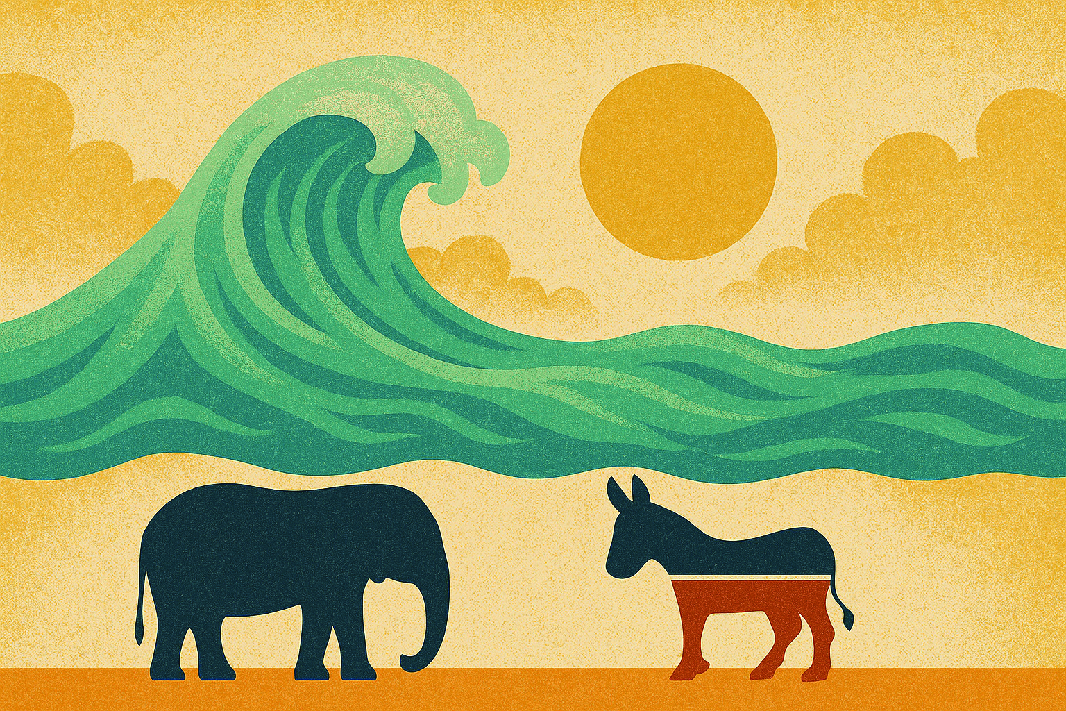 Spiritual tides overcome political divides