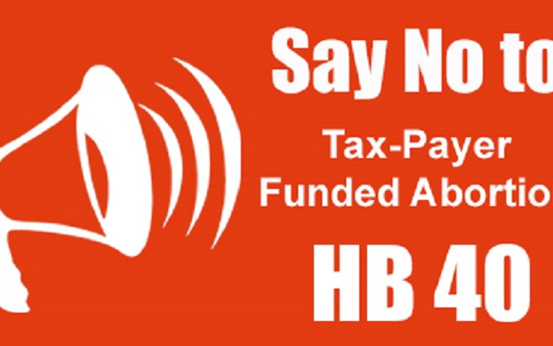 Email your Illinois Rep - No Tax Dollars for Abortions!