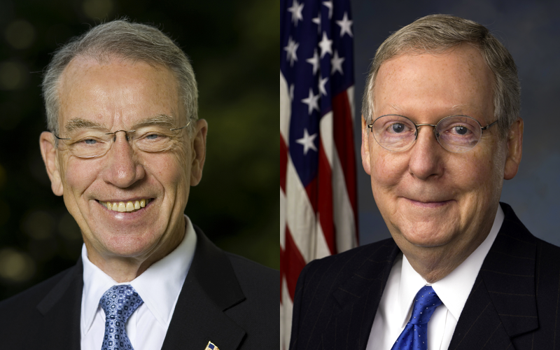Tell Senators Grassley and McConnell to Advance Pres. Trump's Judges