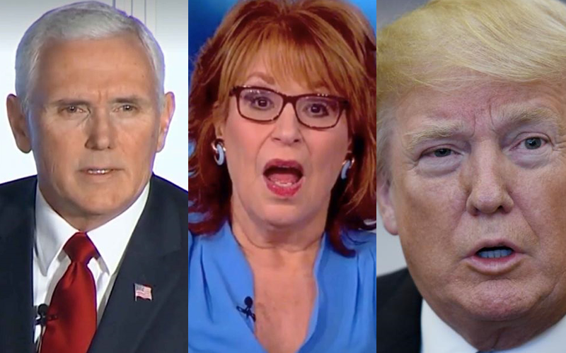 Joy Behar, Mike Pence, Donald Trump, and the Question of Public Apologies