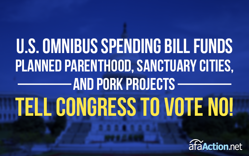 Tell Congress to vote NO on Omnibus Planned Parenthood funding bill