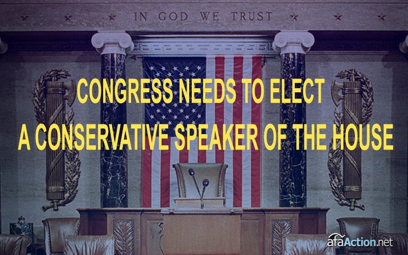 Congress needs a conservative Speaker of the House
