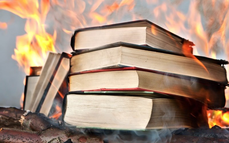 Will California Go from Banning Religious Books to Burning Them?