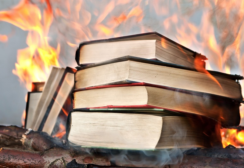 Will California Go from Banning Religious Books to Burning Them?