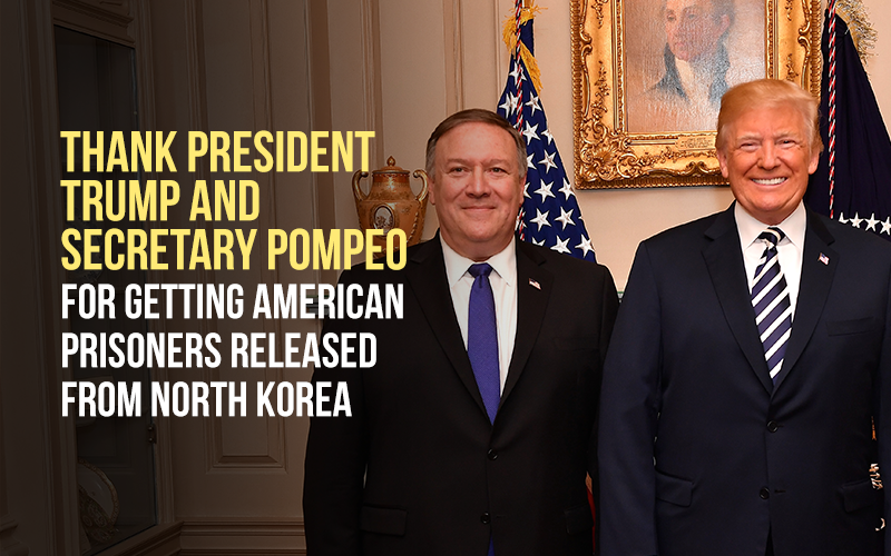 Breaking News! Trump announces release of American prisoners from North Korea