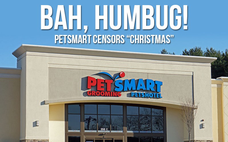 PetSmart in the Dog House for Leaving 'Christmas' Out of Shopping Season