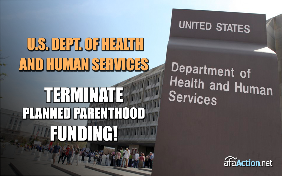U.S. Dept. of Health close to ending Planned Parenthood funding
