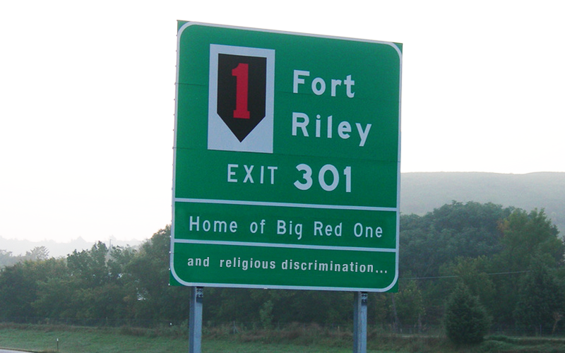 Fort Riley Engages in Religious Discrimination
