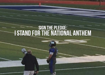 I Stand for the National Anthem