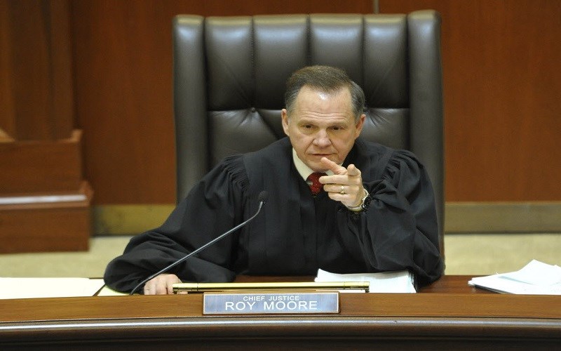 Judge Moore Only One Following Constitution