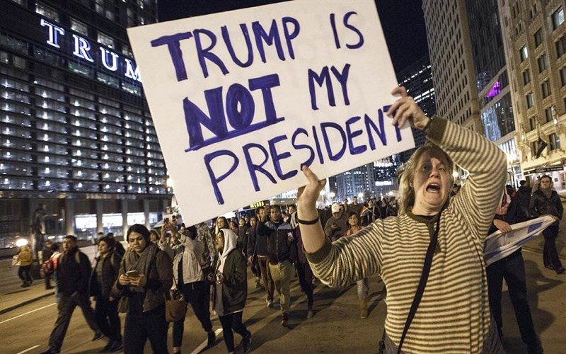 Presidential Protestors Don't Understand America