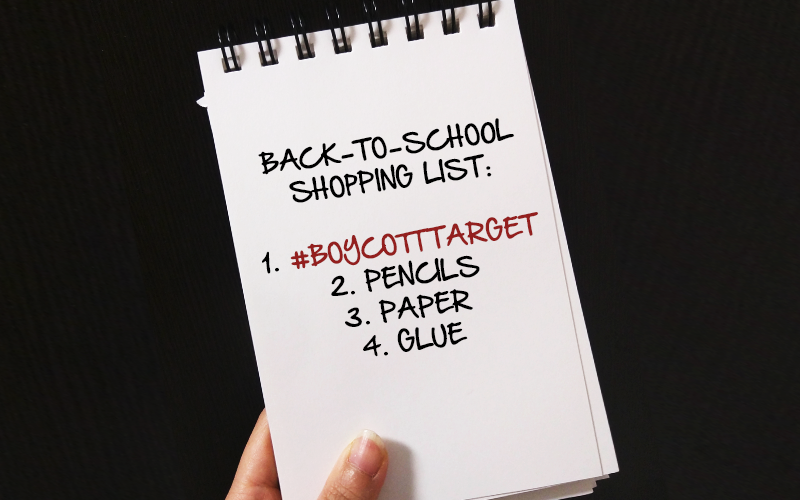 Avoid Target for Back to School Shopping