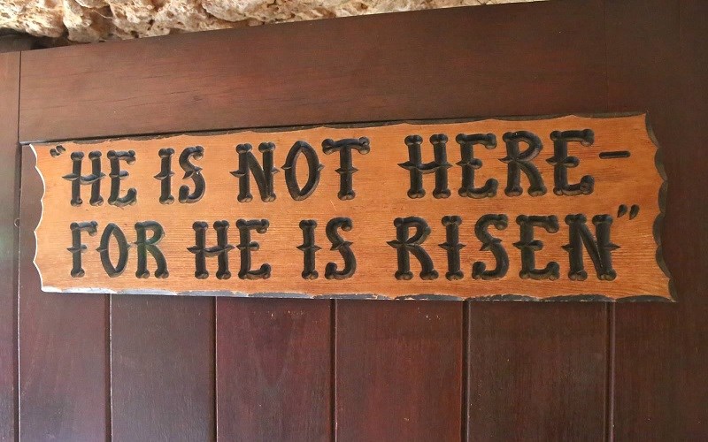 He Is Not Here, For He Is Risen!