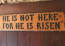 He Is Not Here, For He Is Risen!