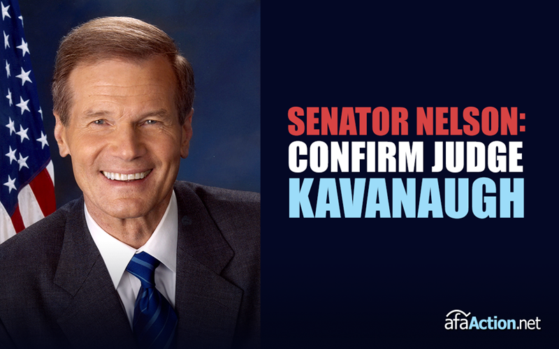 Tell Senator Nelson to Confirm Kavanaugh