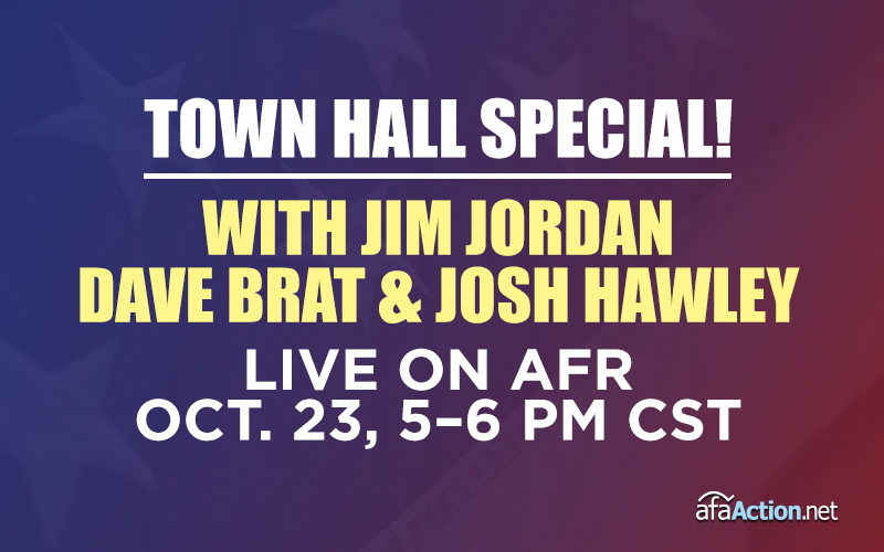 Join us for a midterm election special with Rep. Jim Jordan (OH), Rep. Dave Brat (VA), and Josh Hawley, A.G. (MO)