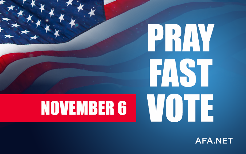 AFA designates Monday, Nov. 5, as day of prayer and fasting