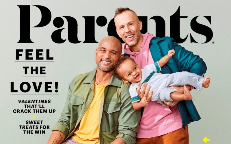 Parents' February Cover a First for Magazine