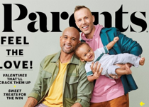 Parents' February Cover a First for Magazine