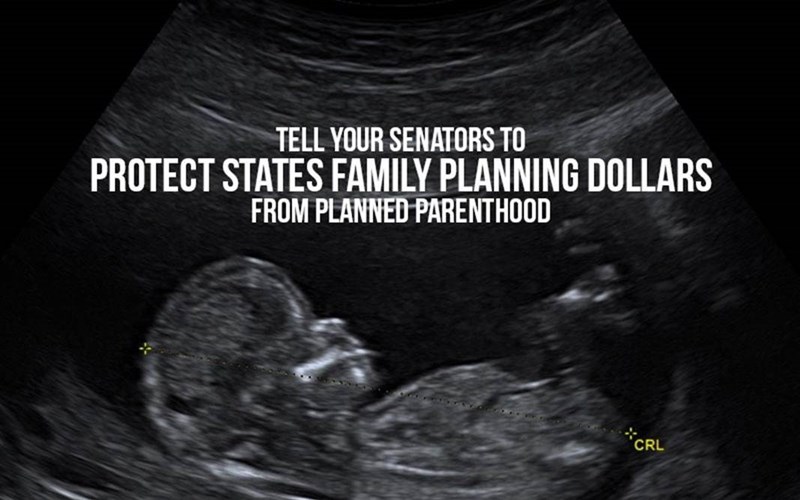 Tell Senators to End the Forced Partnership with Planned Parenthood