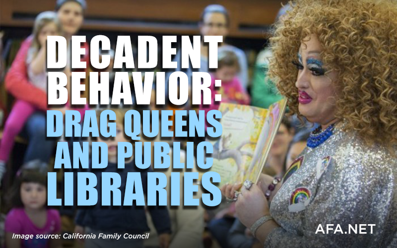 Decadent behavior: Drag queens and public libraries