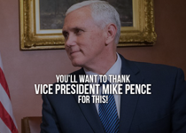 Thank Vice President Mike Pence