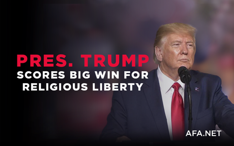 President Trump protects religious liberty of faith-based adoption and foster-care groups
