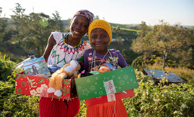 Shoeboxes Are an Answer to Children's Prayers