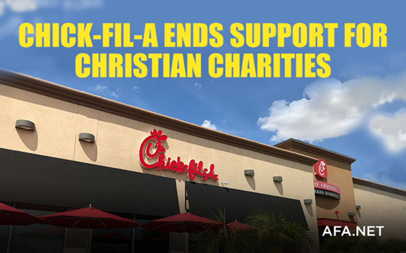 Chick-fil-A ends support for Christian charities