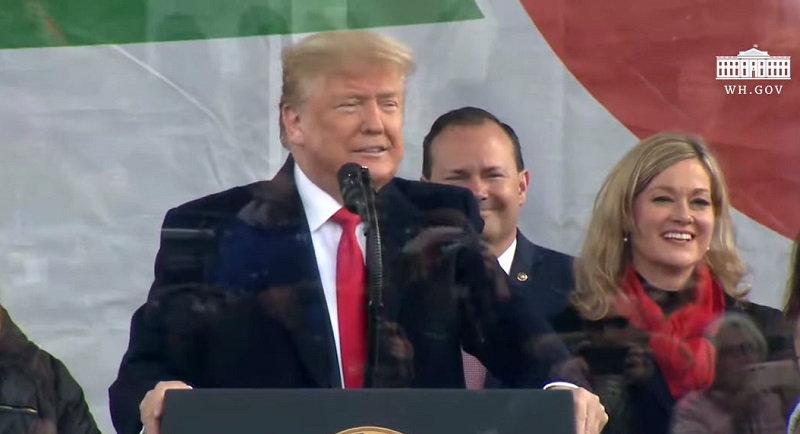 President Trump makes history at March for Life