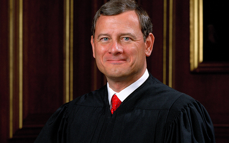 Shame on Justice John Roberts