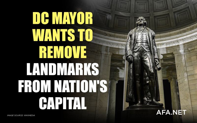 D.C. mayor pushing to remove historical Washington monuments, statues