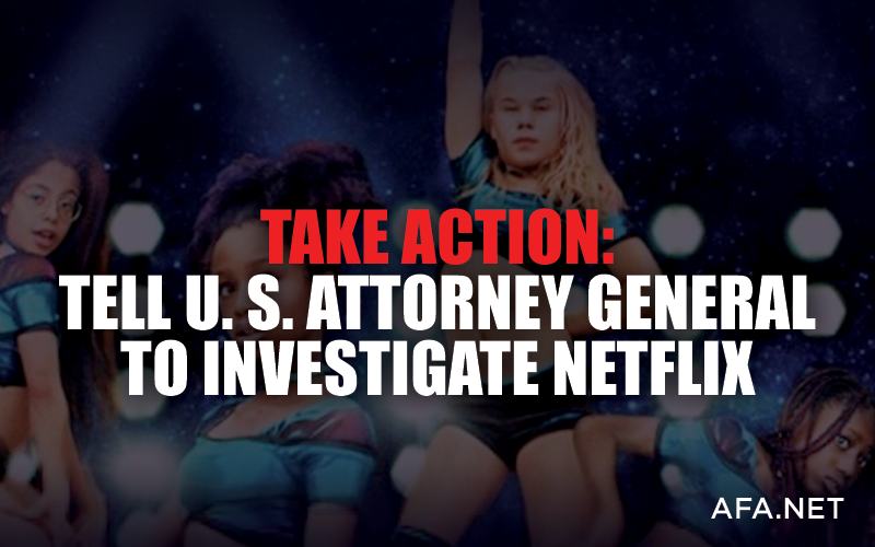 Join Sen. Ted Cruz in urging U. S Attorney General to investigate Netflix