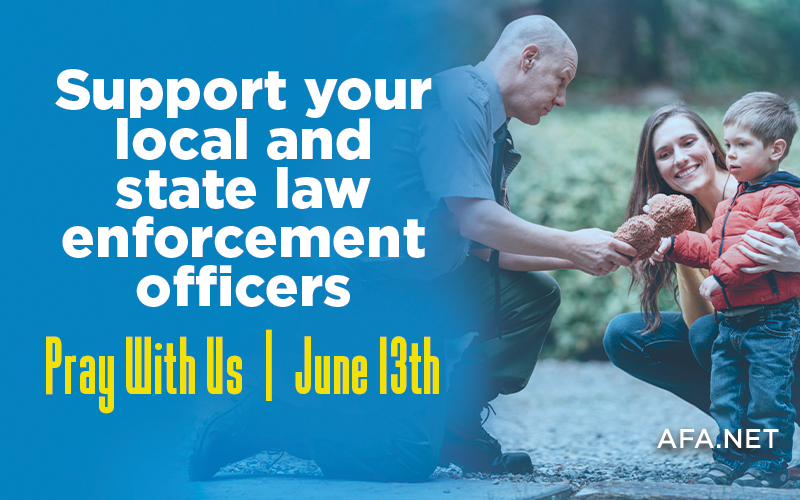 Day of Prayer and Appreciation for Law Enforcement set for June 13