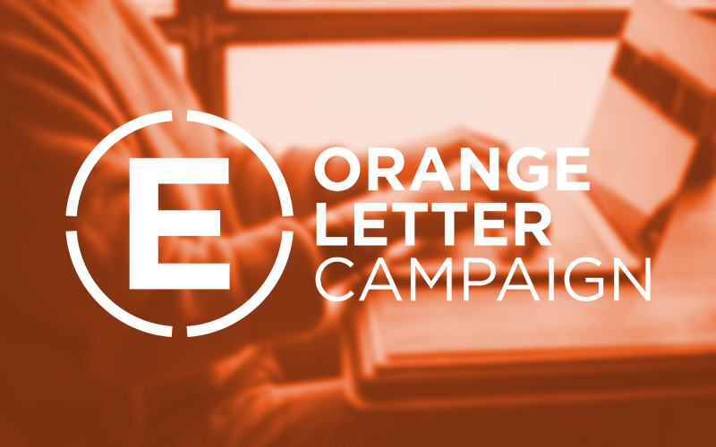 The Orange Letter Campaign