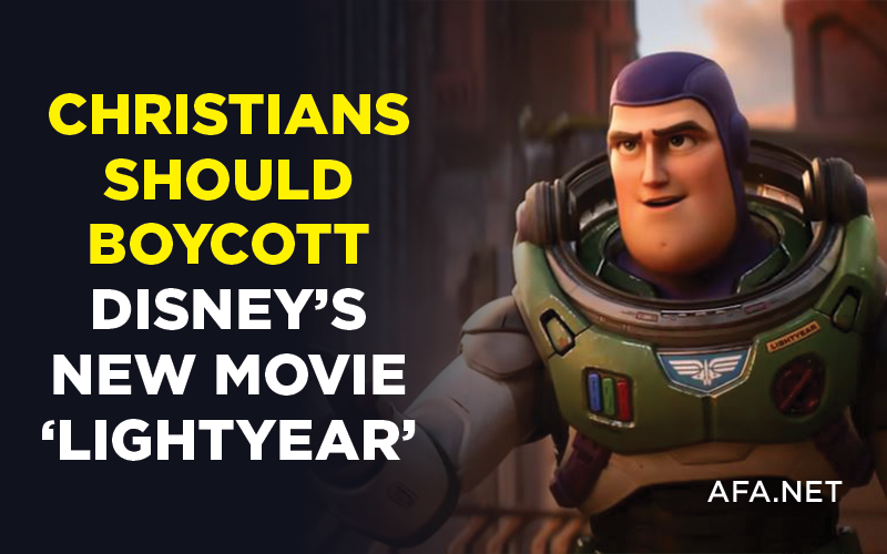 Christians should boycott Disney’s new movie ‘Lightyear’
