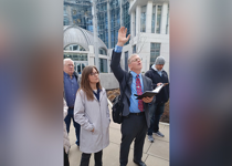Feds lower boom on six pro-lifers