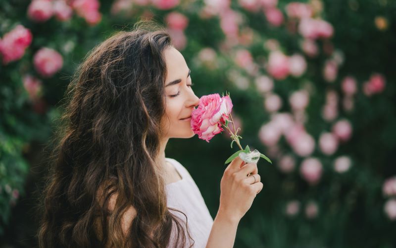 Smelling Roses